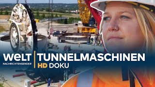 TunnelMaschinen für Stuttgart 21  bohren buddeln sprengen  HD Doku [upl. by Dorin]