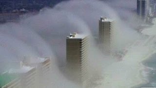 Strange clouds form over Panama City Florida [upl. by Lamrej]