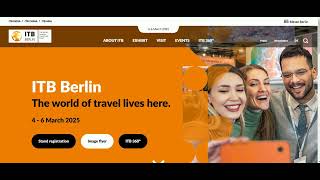 Exhibitor Tutorial How to update your company profile for ITB Berlin 2025 [upl. by Yznil]