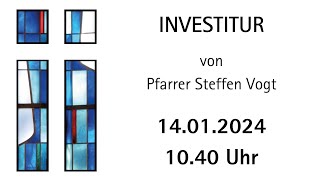 Investitur von Pfr Steffen Vogt live aus St Joseph Öhringen [upl. by Etnuhs]