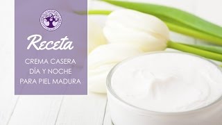 Crema casera para pieles maduras día y noche  Cosmética natural [upl. by Marieann]