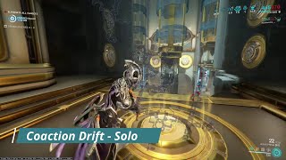 Warframe  Collaboration Test  Coaction Drift  Solo [upl. by Akin211]