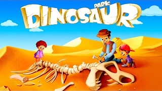 Prehistoric Park Archaeologist Ice Age  Animal Skeletons  Yateland Kids Games [upl. by Idieh961]