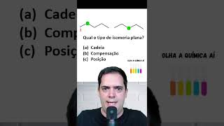 🧨 Tipos de isomeria plana 🔥shorts enem quimicaorganica química isomeria vestibular [upl. by Ardolino]