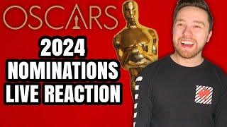 2024 Oscar Nominations Live Reaction [upl. by Nnylyrehc]