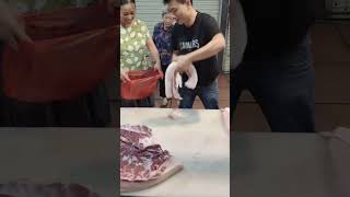 Fresh Pork  Pork Cutting  Cut as Much as You Need 1010 shorts [upl. by Yttocs84]