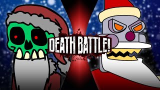 Fan Made Death Battle Trailer Zanta Claws VS Robot Santa Eddsworld VS Futurama [upl. by Atolrac151]