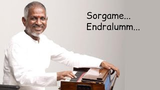 Sorgame Endralum  Karaoke  Ooru Vittu Ooru Vanthu  Ilaiyaraja  HighQuality  Remastered [upl. by Anatnas]