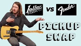 Fender Custom Shop Blackguard 5051 vs Lollar Special T Pickups Telecaster Tone Showdown [upl. by Flight24]