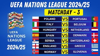 UEFA NATIONS LEAGUE FIXTURES TODAY  Poland vs Portugal  Italy vs Belgium [upl. by Erasmo]