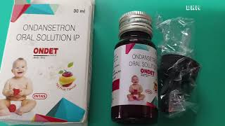 Ondet drop uses in Hindi  ondansetron 2 mg  price side effect benefits pediatrics drop [upl. by Ahsiat773]