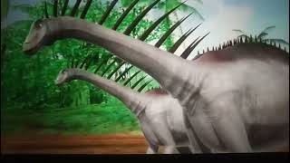 spinosaurus vs amargasaurus dinosaurs battle world championship s1 [upl. by Ertsevlis156]