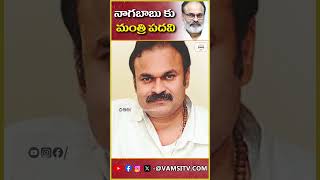 నాగబాబు కు మంత్రి పదవి  Minister post to Nagababu  VamsiTVChannel [upl. by Leyla495]