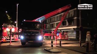 Uitslaande brand in woning Laan van Nieuw Blankenburg Rozenburg [upl. by Rattan]