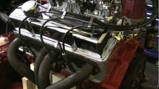 Chevy 327 Crate Engine With Dual Quads by Proformance Unlimited [upl. by Neerak]