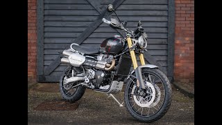 2024 Triumph Scrambler 1200 XE at West Coast Triumph Glasgow [upl. by Osi]