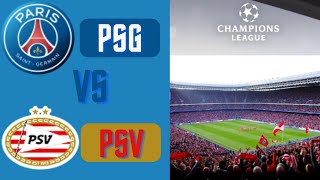 UEFA Champions League  Le PSG peutil battre le PSV Eindhoven [upl. by D'Arcy]