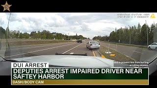 DEPUTIES ARREST IMPAIRED DRIVER NEAR SAFETY HARBOR [upl. by Brittni524]