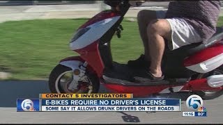 Ebikes require no drivers license [upl. by Alvera57]