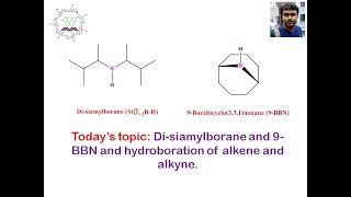 Disiamylborane Siα2BH and 9Borabicyclo331nonane 9BBN for hydroboration [upl. by Ceil746]