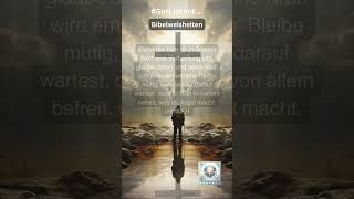 Gott ist mit  💕 Vertrauen bibel beten hoffnung verse gott gotteswort gottesdienst jesus [upl. by Plantagenet]