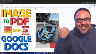 How to Convert Image to PDF  Convert Photo To PDF Free with Google Docs [upl. by Atteynot]