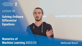 Numerics of ML 6  Solving Ordinary Differential Equations  Nathanael Bosch [upl. by Cornia]