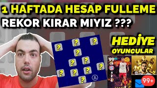 0 TL İLE 1 HAFTADA HESAP FULLEME ⚽️ REKOR GELİR Mİ  3  eFootball 2024 Mobile [upl. by Gaddi462]