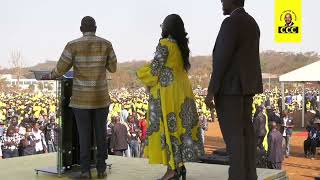 President Chamisa Cross over rally speech [upl. by Ietta715]