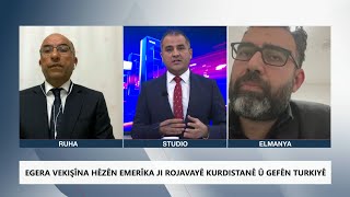 Rojeva Welat  Egera vekişîna hêzên Emerîka ji Rojavayê Kurdistanê û gefên Turkiyê [upl. by Dahsraf433]