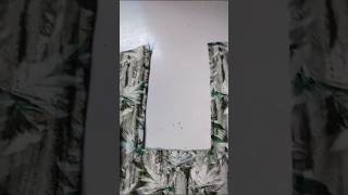 Printed kurti with square neck design trending fashion ytshorts [upl. by Waldner]