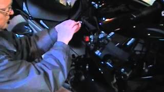 Sportbike Battery Removal ZX14 [upl. by Boak733]