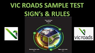 ONLINE KNOWLEDGE TEST 2  SAMPLE QUESTIONS  SIGN amp RULES  VICROADS  MELBOURNE 2022 [upl. by Anilehcim]