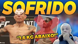 Brasileiros sofrem para bater peso no UFC 301 [upl. by Calvinna]