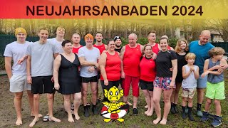 Neujahrsanbaden 2024 Biesenthal [upl. by Howard248]