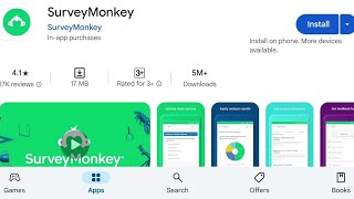 How To Install Survey Monkey Apps  How To Download Survey Monkey Apps [upl. by Gnuhc]