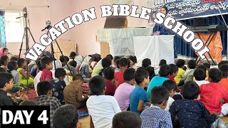 VACATION BIBLE SCHOOL 2K24 DAY 4 JERUSALEM PRAYER HOUSE VIJAYANAGARAM [upl. by Dalohcin]