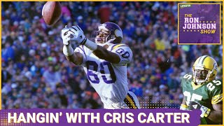 Cris Carter WEIGHS IN on Minnesota Vikings QB Switch Justin Jeffersons Injury  Ron Johnson Show [upl. by Lissi]