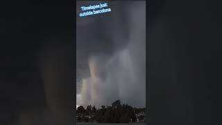 Timelapse of the sky falling just outside barcelona [upl. by Anelahs]