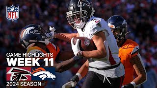 Atlanta Falcons vs Denver Broncos Game Highlights  NFL 2024 Season Week 11 [upl. by Patsis]