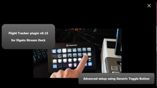 Flight Tracker plugin for Stream Deck  advanced use [upl. by Anura]