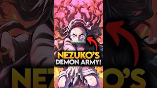 Can Nezuko Turn any Human into a Demon Demon Slayer Explained demonslayer shorts [upl. by Adlesirk108]