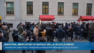 Mantova il Mercatino di Natale della scuola Nievo [upl. by Placidia]