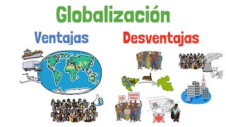 Qué es la GLOBALIZACIÓN  Ventajas y Desventajas  Explicado para principiantes [upl. by Triplett]