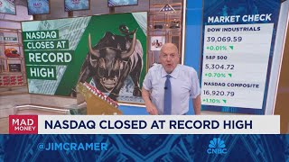 Jim Cramer Nvidia shares can go even higher [upl. by Dahij644]