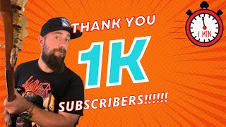 THANK YOU FOR 1000 SUBSCRIBERS IN 2 MONTHS [upl. by Assilac]