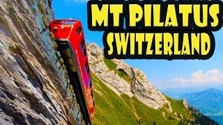 Mt Pilatus Switzerland  Golden Round Trip Travel Guide [upl. by Gresham415]