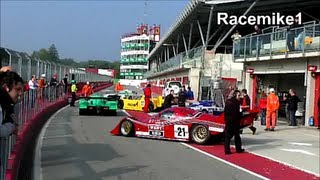 Porsche 962956JaguarSpiceNissanGroup C Racing Imola 2012  Qualifying  Very fast and loud [upl. by Marietta]