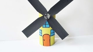 How To Make An Amazing Paper Roll Windmill  DIY Crafts Tutorial  Guidecentral [upl. by Chura]