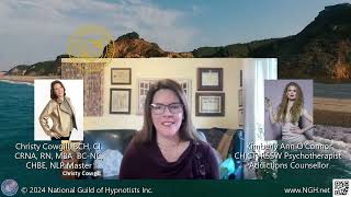 NGH Hypnosis PodcastJune 2024Meet the Presenters 2024Christy Cowgill amp Kimberly OConnorS2  E12 [upl. by Ahsiekat]